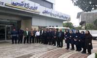 بازدید از بخش های مختلف بیمارستان غدیر سیاهکل در دهمین روز از نوروز